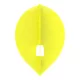 Letky na šipky L-Style Pro L2 Teardrop, žluté