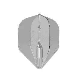 Letky na šipky L-Style Fantom L1EZ, průhledné