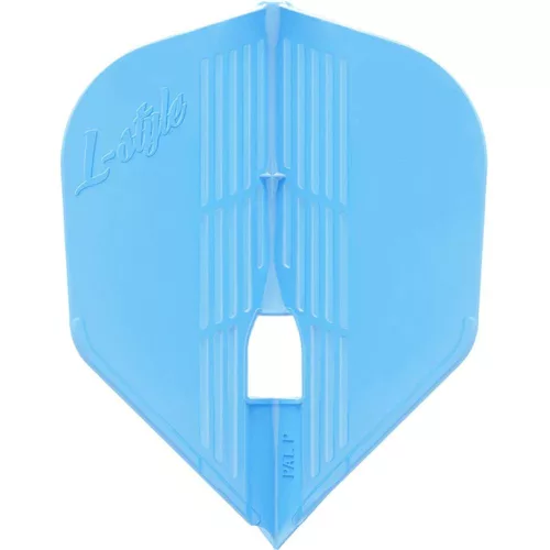Letky na šipky L-Style Kami L3 Shape, světle modré