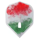 Letky na šipky L-Style L1 Pro Patrik Kovács V1, průhledné bílé