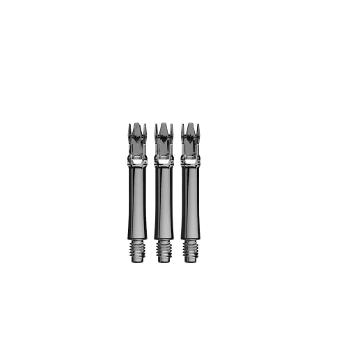 Násadky na šipky L-Style L-System 3P 295 průhledné černé střední+ 43mm