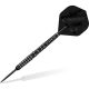 Šipky steel Mission Kuro M3 22g, black, 95% wolfram