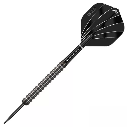 Šipky steel Mission Spiro 25g, M1, straight, 90% wolfram