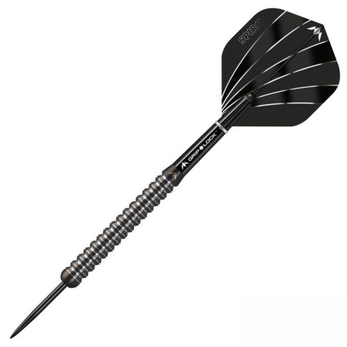 Šipky steel Mission Spiro 25g, M1, straight, 90% wolfram