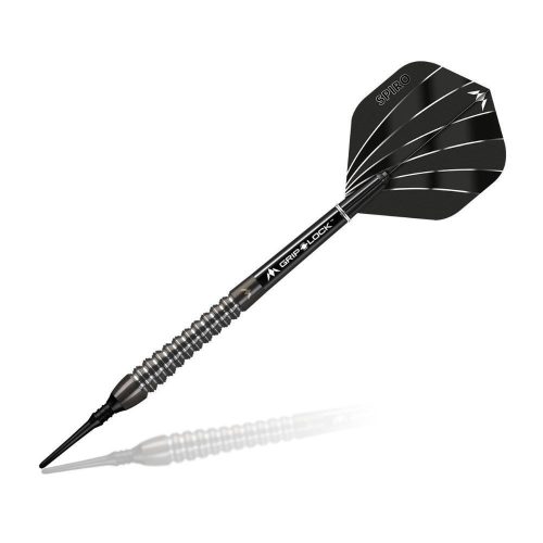 Šipky soft Mission Spiro 20g, M1, straight, 90% wolfram