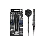 Šipky soft Mission Spiro 19g, M2, straight, 90% wolfram