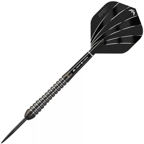 Šipky steel Mission Spiro 24g, M2,curved, 90% wolfram