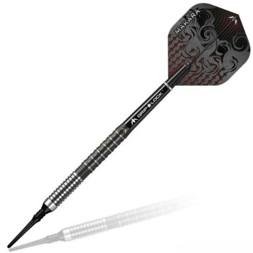 Šipky soft Mission Makara M1, 19g straight, 90% wolfram