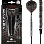 Šipky soft Mission Makara M1, 19g straight, 90% wolfram