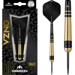 Sada steel šipek Mission Onza M2, 22g brass