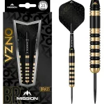 Sada steel šipek Mission Onza M3, 23g brass
