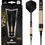 Sada soft šipek Mission Onza M2, 18g brass
