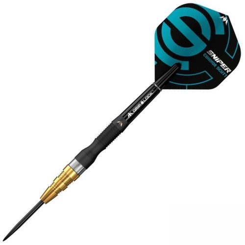 Šipky Mission steel Connor Scutt Sniper PVD 22g, 95% wolfram