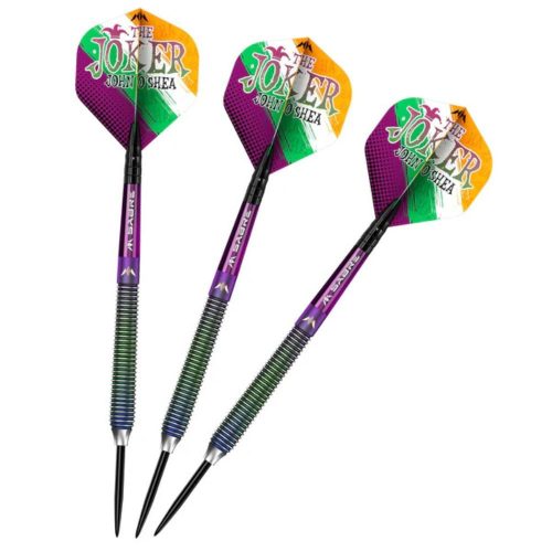 Sada šipek Mission steel John O Shea The Joker, Coral PVD 24g, 95% wolfram