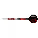 Šipky steel Mission Roman Benecký Black-Red PVD 22g, 90% wolfram