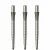 Náhradní hroty na steel šipky Mission Sniper Ripple 28mm, stříbrné - 3ks