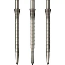 Náhradní hroty na steel šipky Mission Sniper Ripple 32mm, stříbrné - 3ks