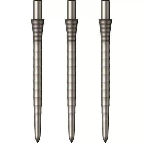 Náhradní hroty na steel šipky Mission Sniper Ripple 32mm, stříbrné - 3ks