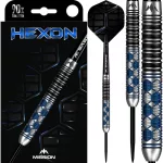 Šipky steel Mission Hexon 23g, 90% wolfram