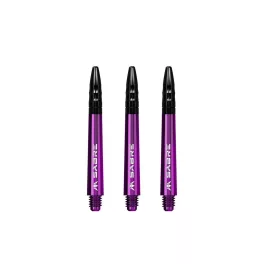 Násadky na šipky Mission Sabre fialové kovový top, střední+ 44,5mm