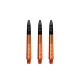 Násadky na šipky Mission Sabre oranžové kovový top, střední+ 44,5mm
