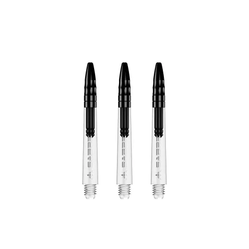 Násadky na šipky Mission Sabre průhledné kovový top, střední+ 44,5mm