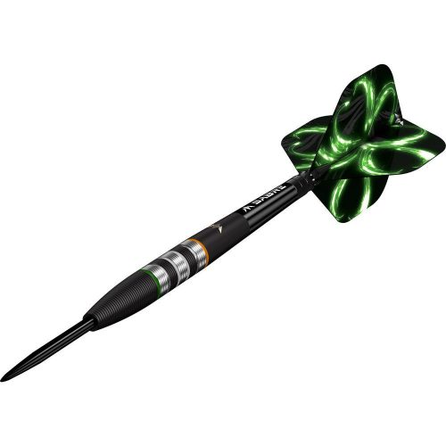 Šipky steel Mission Robyn Byrne Black Titanium 23g, 90% wolfram