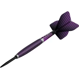 Sada steel šipek Mission Chloe OBrien Electro Purple 23g, 95% wolfram