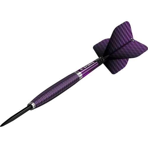 Sada steel šipek Mission Chloe OBrien Electro Purple 23g, 95% wolfram