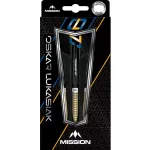 Šipky steel Mission Oskar Lukasiak 24g, 95% wolfram