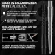Hroty na steel šipky Mission Caliburn EVO Grooved 32mm stříbrné 3ks