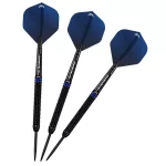 Sada steel šipek Mission Tavis Dudeney Black PVD 24g, 90% volfrám