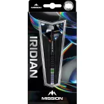 Šipky soft Mission Iridian 20g, 90% wolfram