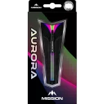 Šipky steel Mission Aurora 23g 90% wolfram