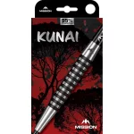 Šipky steel Mission Kunai 25g černé PVD 95% wolfram