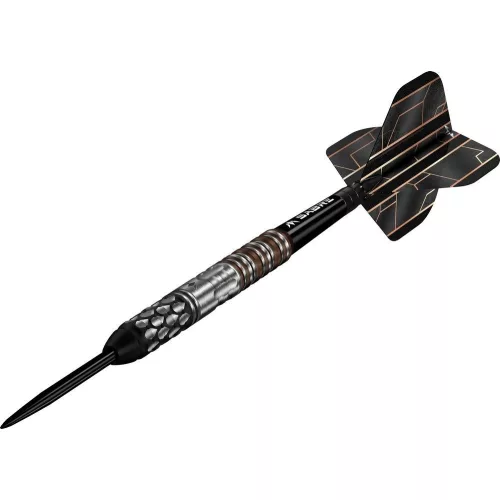 Šipky steel Mission Tycho 22g černo-bronzové 95% wolfram