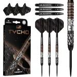 Šipky steel Mission Tycho 22g černo-bronzové 95% wolfram
