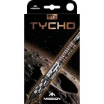 Šipky steel Mission Tycho 22g černo-bronzové 95% wolfram
