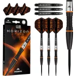 Šipky steel Mission Horizon 24g oranžovo-černé PVD 95% wolfram