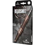 Šipky steel Mission Dead Shot 25g bronz 95% wolfram