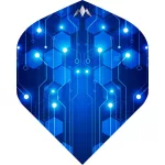 Šipky steel Mission ION 24g stříbrno-modré 95% wolfram