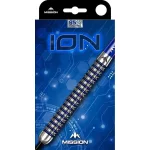 Šipky steel Mission ION 24g stříbrno-modré 95% wolfram