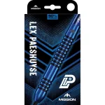 Šipky steel Mission Lex Paeshuyse 22g 90% wolfram