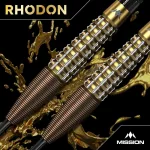 Šipky steel Mission Rhodon 21g 95% wolfram