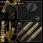 Šipky steel Mission Rhodon 21g 95% wolfram