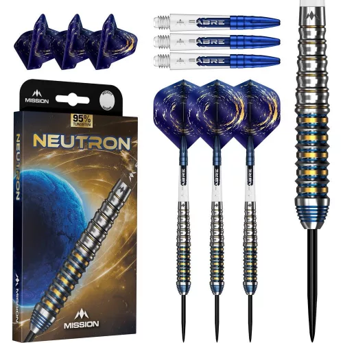 Šipky steel Mission Neutron 30g 95% wolfram