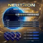 Šipky steel Mission Neutron 30g 95% wolfram