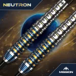 Šipky steel Mission Neutron 34g 95% wolfram