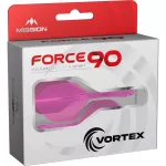 Mission Force 90 Vortex neon růžové integrované No2 letky a krátké násadky na šipky