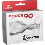 Mission Force 90 Vortex bílé integrované Kite letky a krátké násadky na šipky